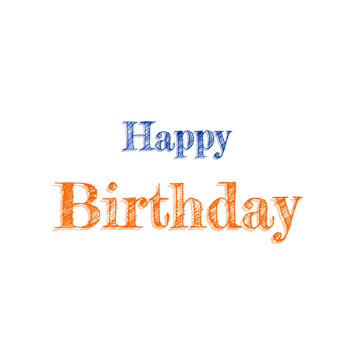 Chalkboard Happy Birthday Text - Edit-Online | Template.net