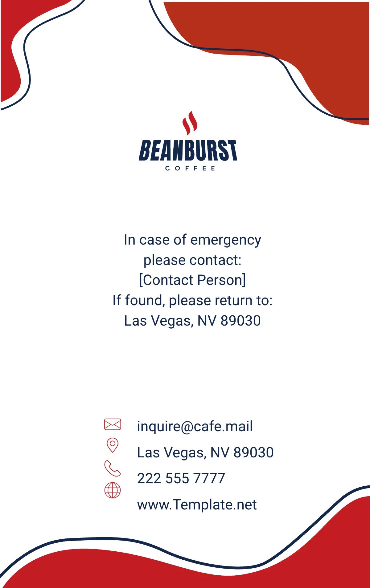 Free Cafe Member ID Card Template to Edit Online