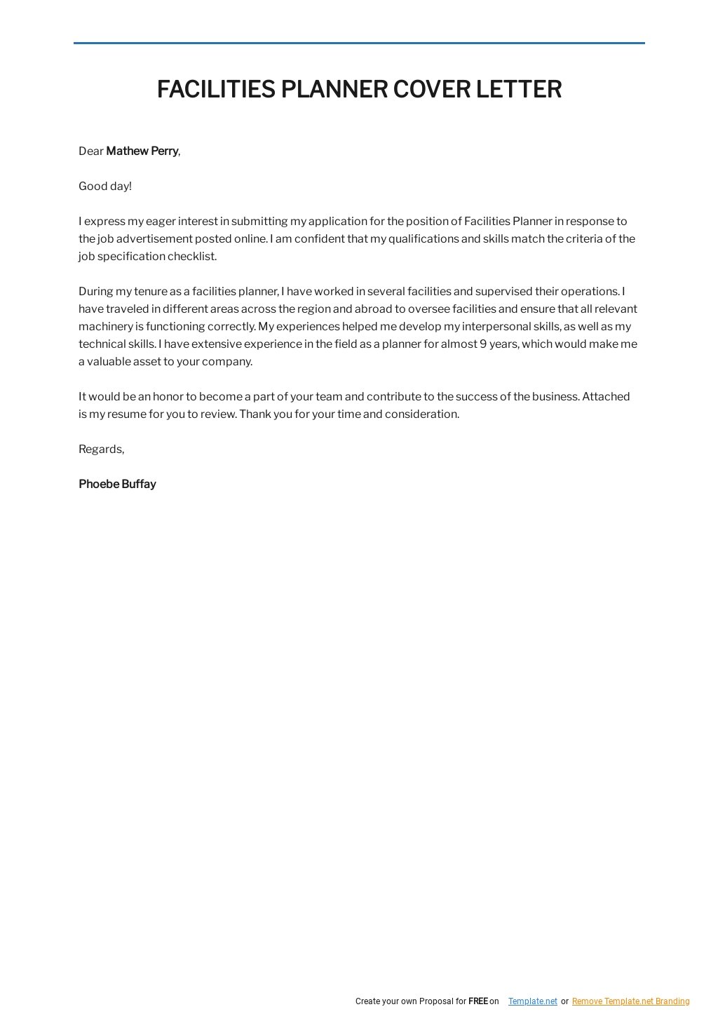 Facilities Planner Cover Letter Template.jpe
