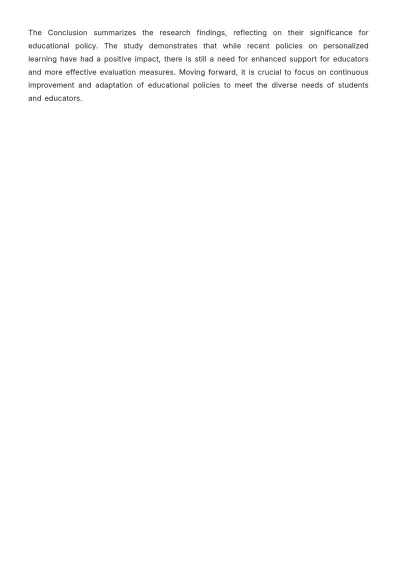 Free Education Policy Research Template to Edit Online