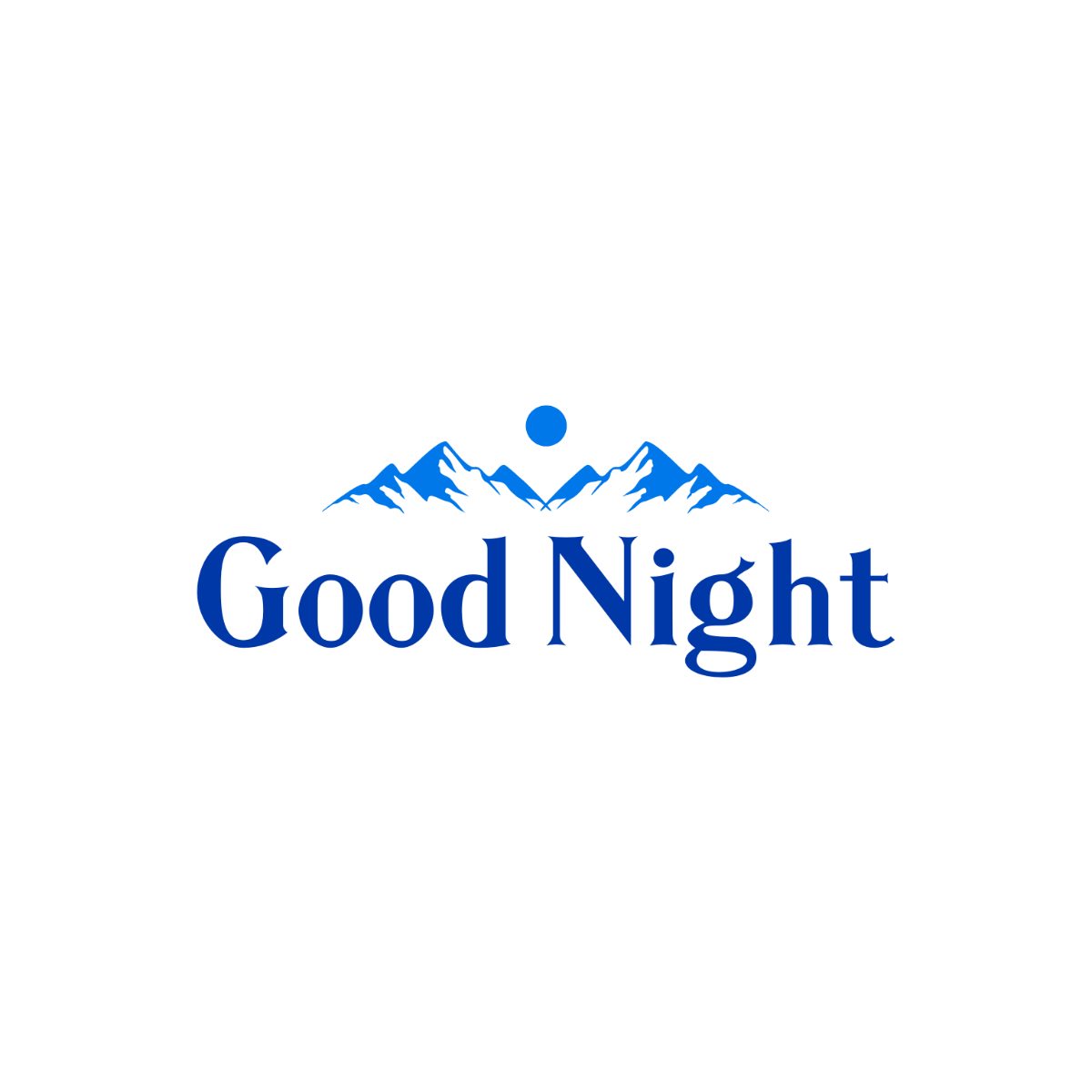 Peaceful Good Night Text - Edit Online | Template.net