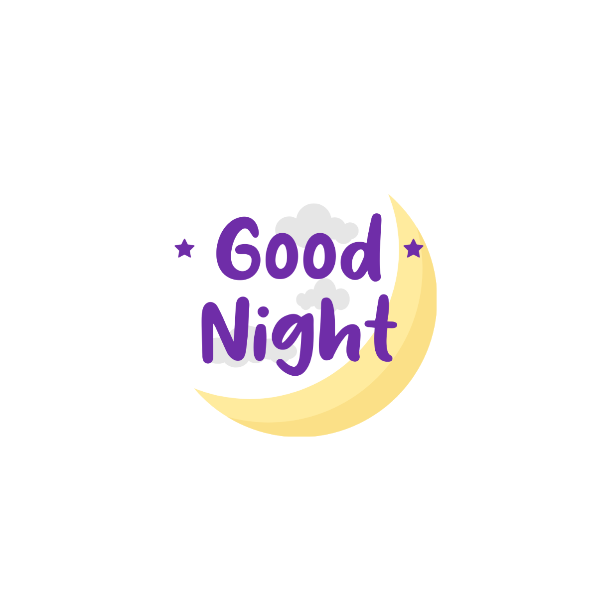 Cozy Good Night Text - Edit Online | Template.net