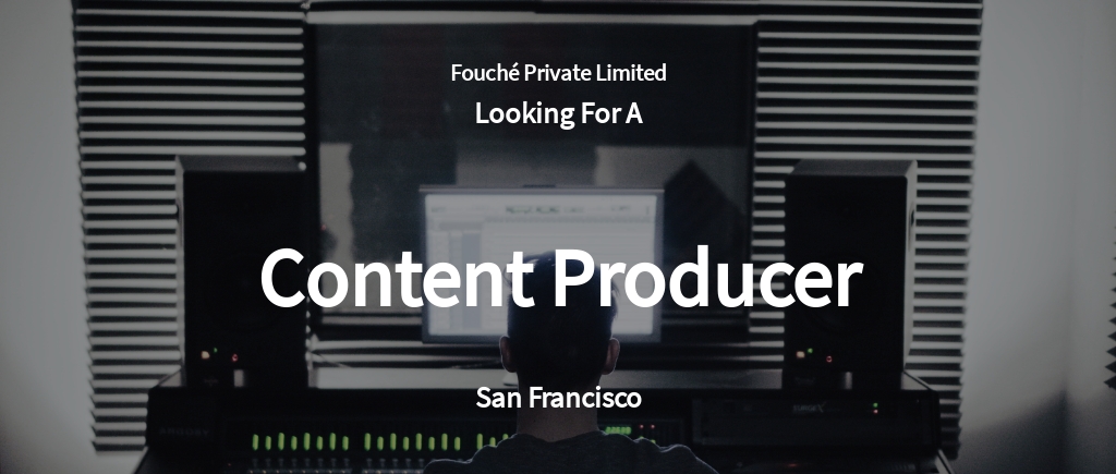 Free Content Producer Job Ad/Description Template.jpe