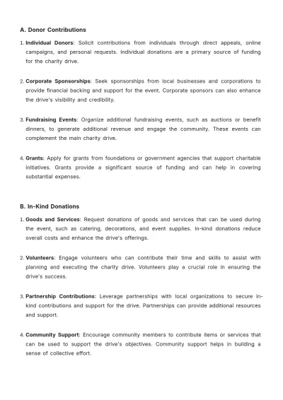 Free Church Event Budget Proposal Template to Edit Online