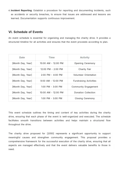 Free Church Event Budget Proposal Template to Edit Online