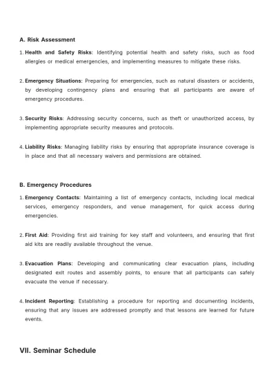 Free Church Retreat Proposal Template to Edit Online