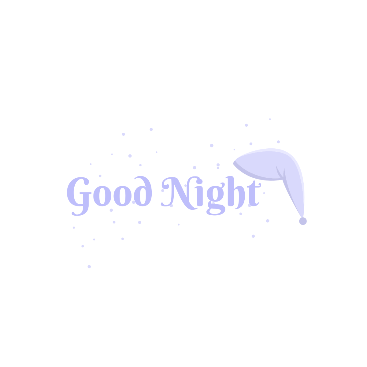 Sleepy Good Night Image - Edit Online | Template.net