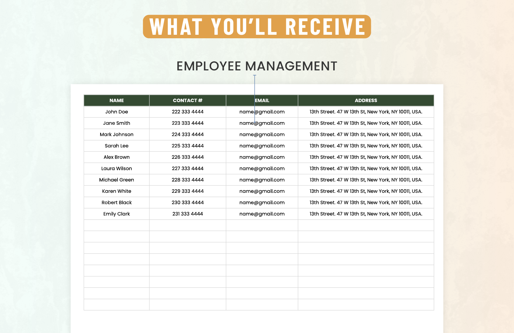 Administration Communication Plan Tracker Template