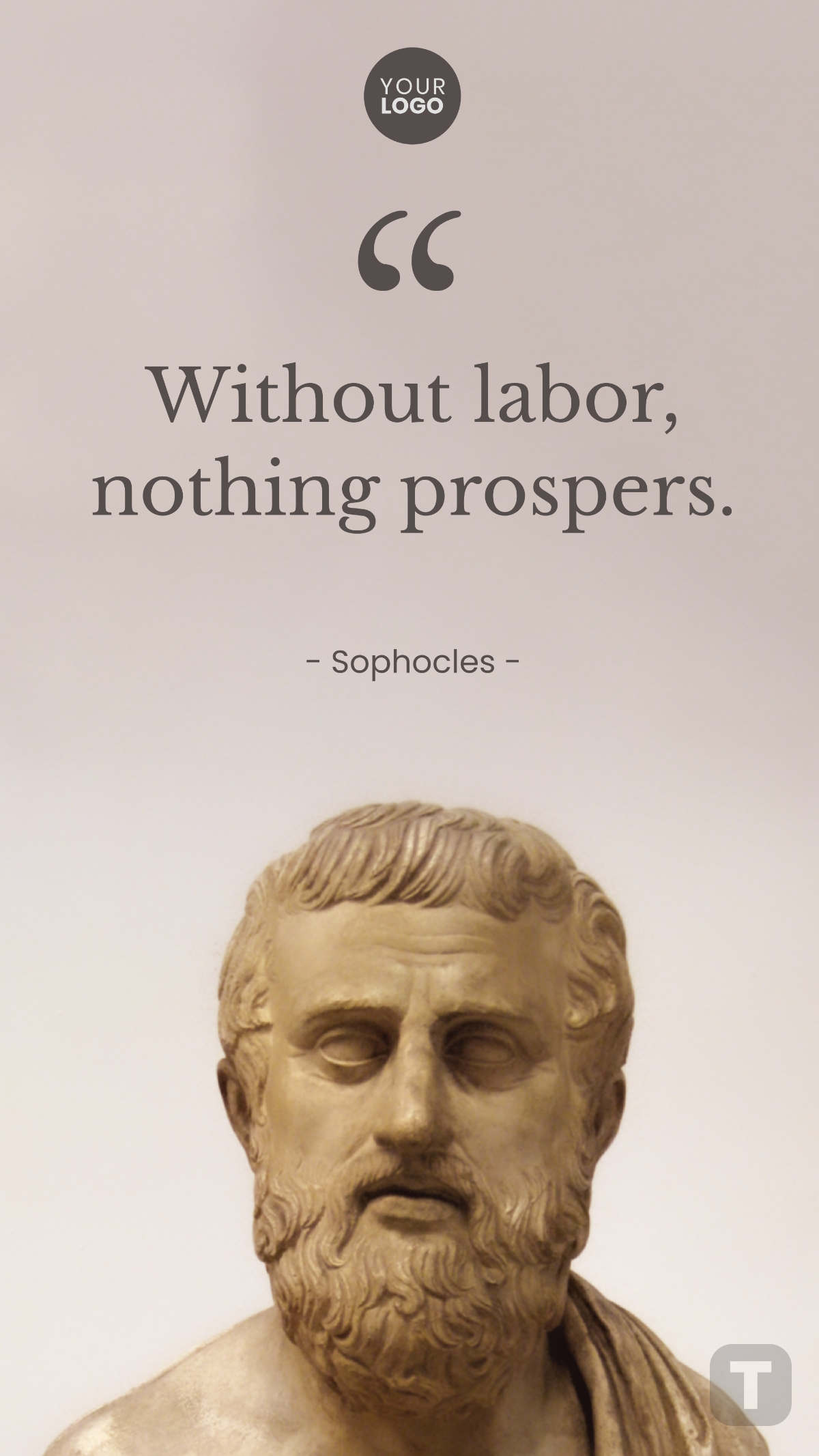 Labor Day Short Quote Template - Edit Online & Download