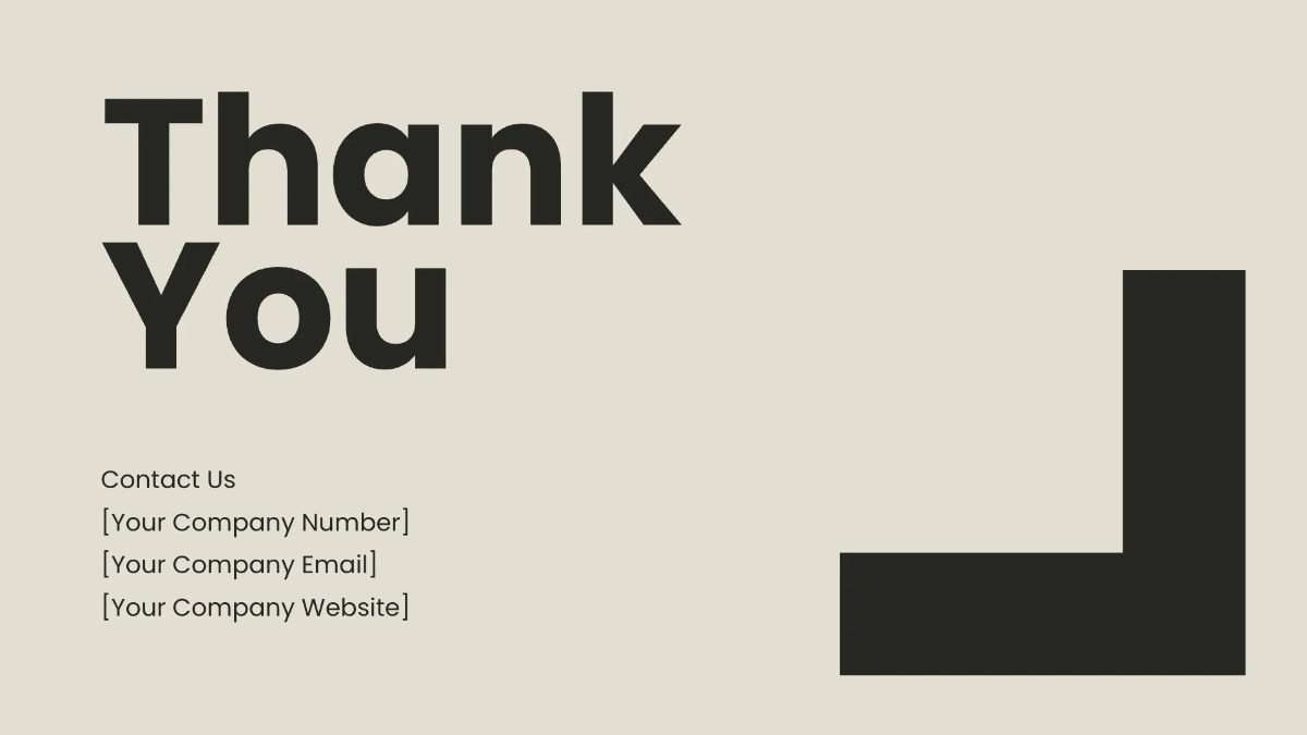 Free Monochrome Presentation Template to Edit Online