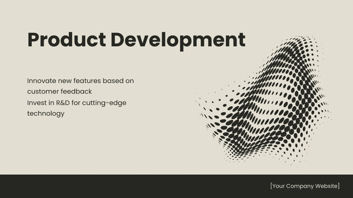 Free Monochrome Presentation Template to Edit Online