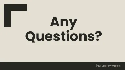 Free Monochrome Presentation Template to Edit Online