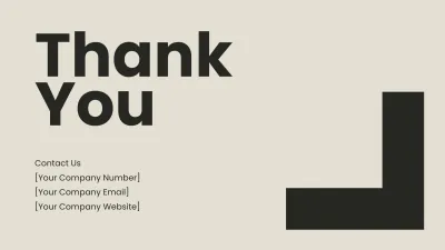 Free Monochrome Presentation Template to Edit Online