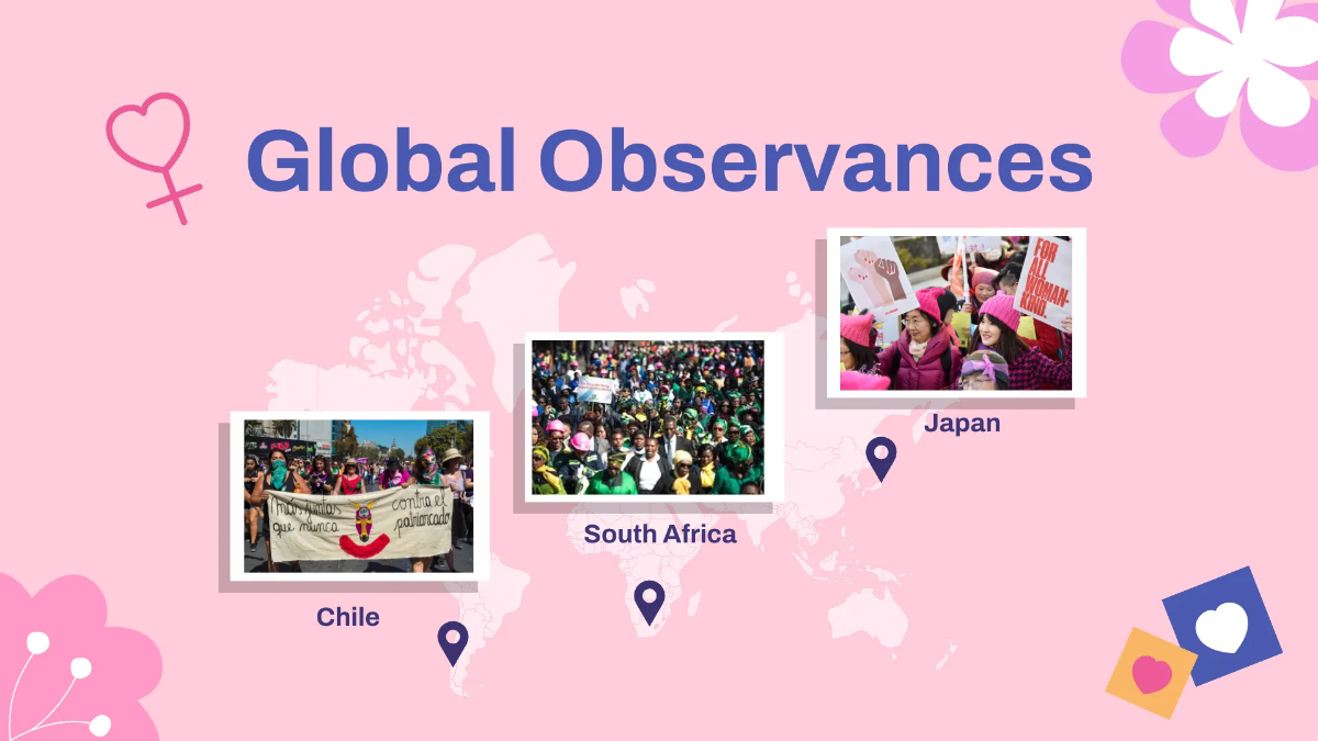 Free Women's Equality Day Presentation Template to Edit Online