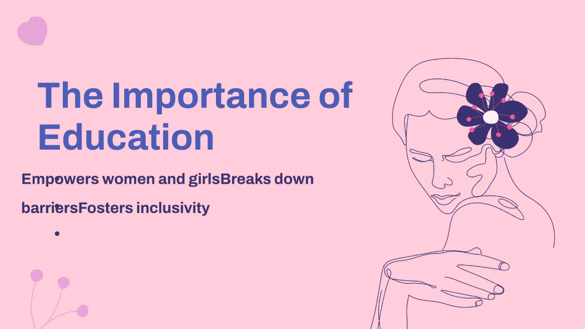 Free Women's Equality Day Presentation Template to Edit Online