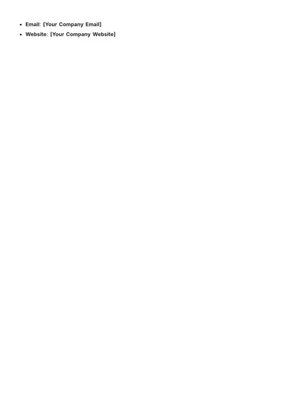 Free Capability Statement for Janitorial Services Template to Edit Online