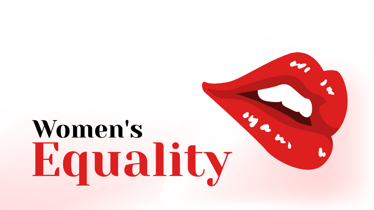 Women's Equality Day Background Template - Edit Online & Download