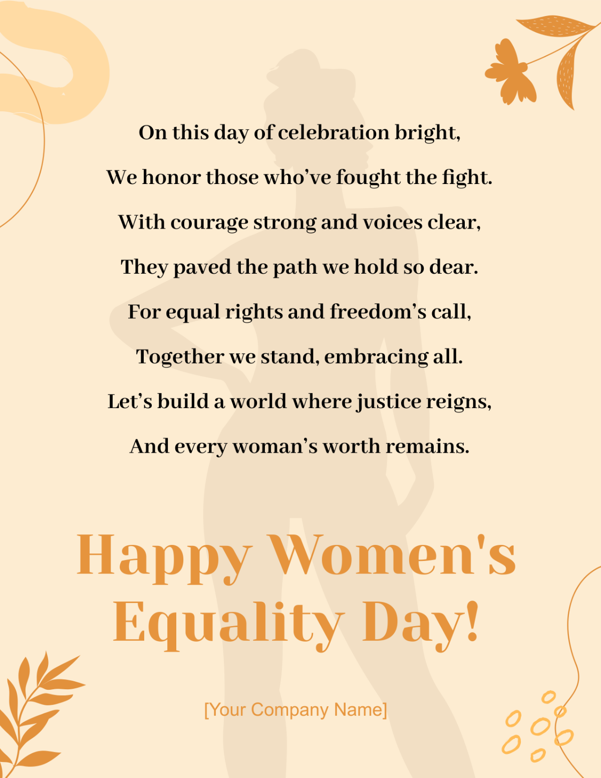 Women's Equality Day Poem