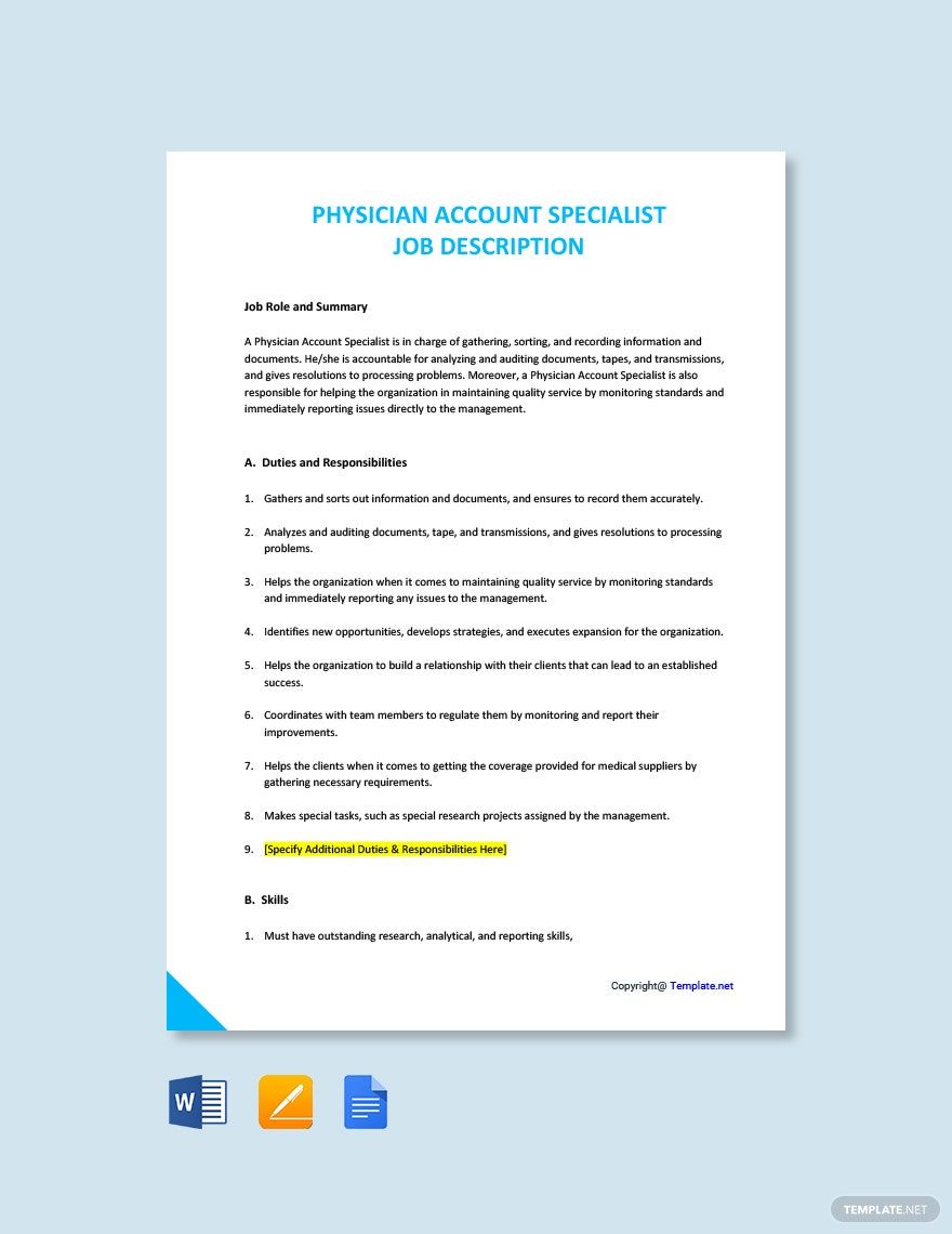 Account Specialist Templates Design Free Download Template account-specialist-templates-design-free-download-template