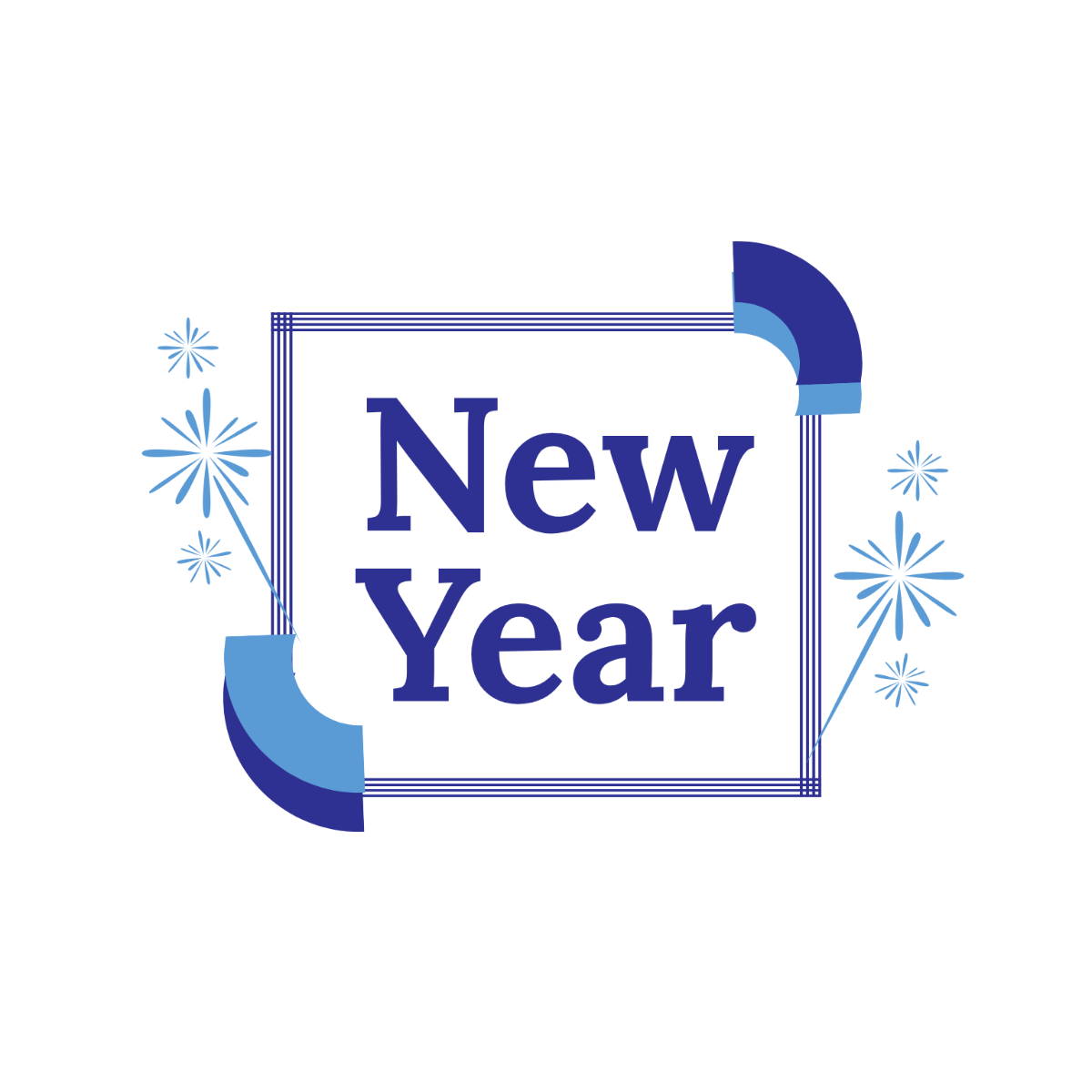 Professional New Year Text - Edit Online & Download