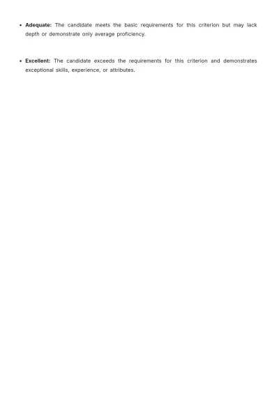 Free Psychologist Criteria Template to Edit Online