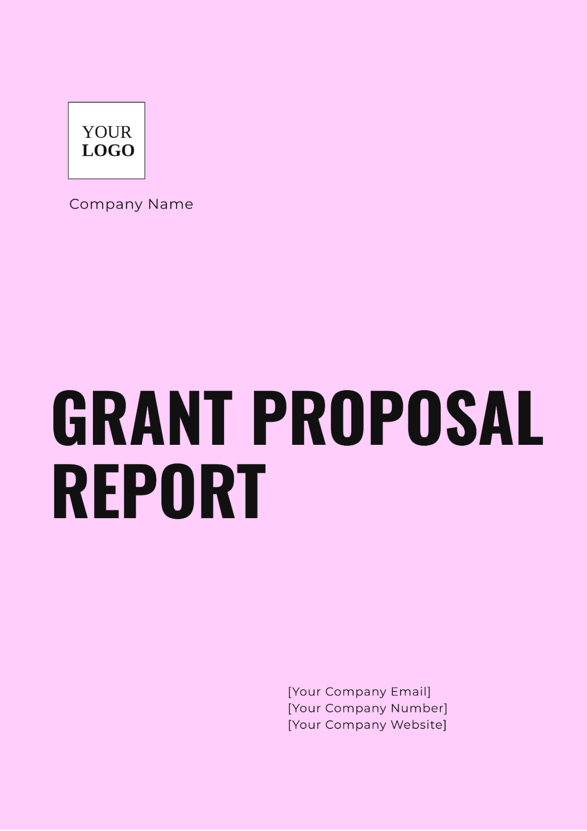 Grant Proposal Report Template - Edit Online & Download