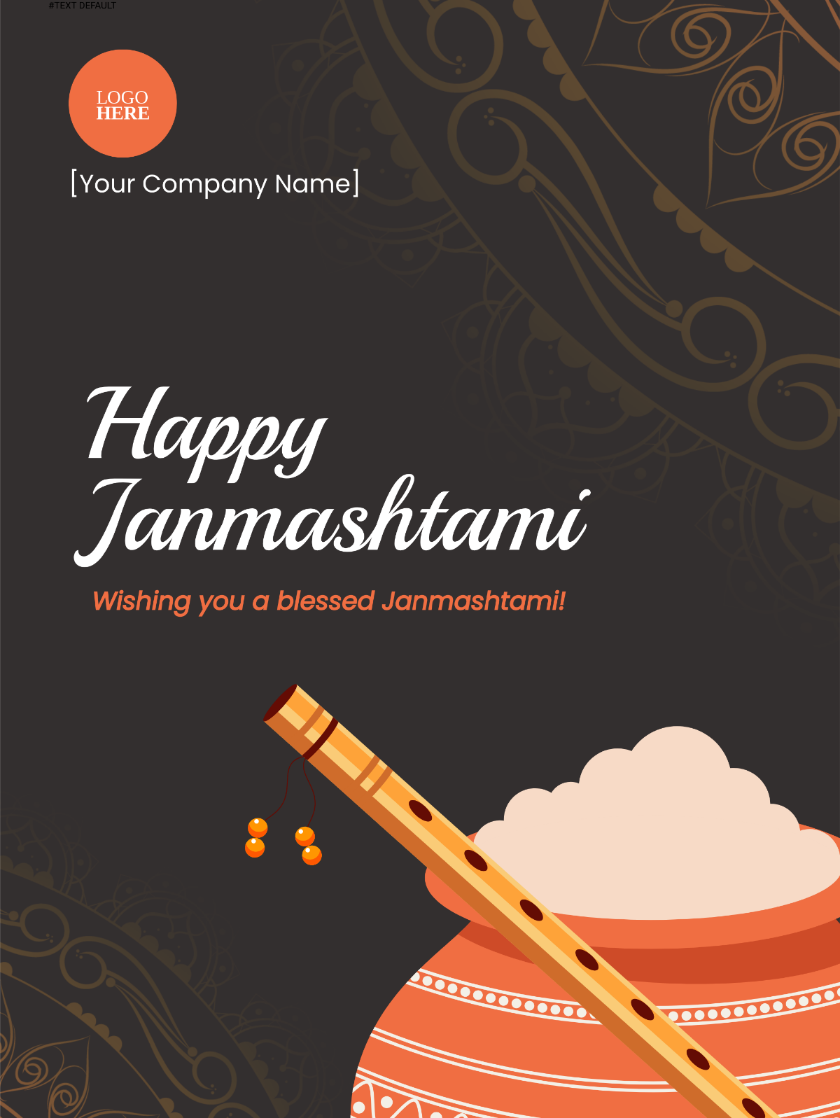 Janmashtami Template - Edit Online & Download