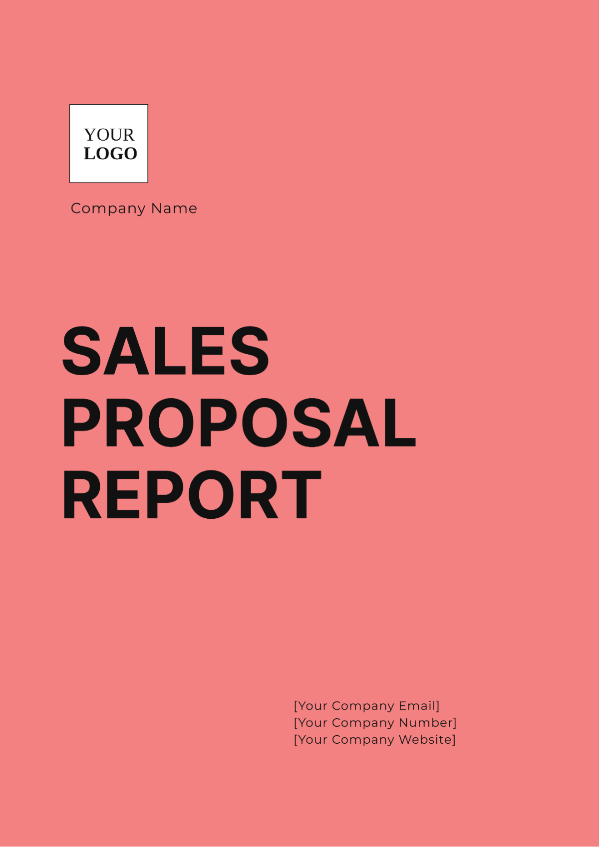 Sales Proposal Report Template - Edit Online & Download