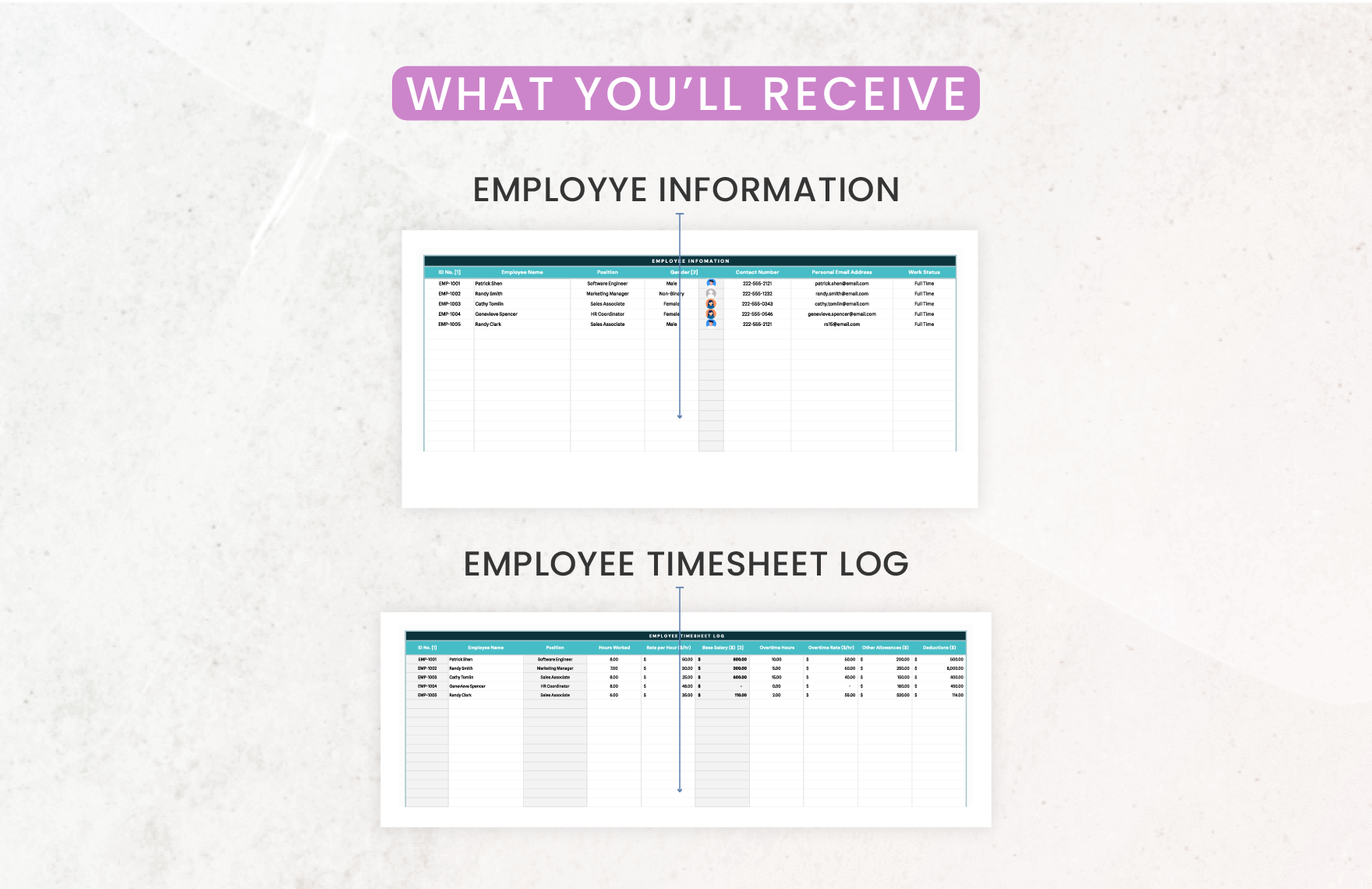 Administration Payroll Calculator Template