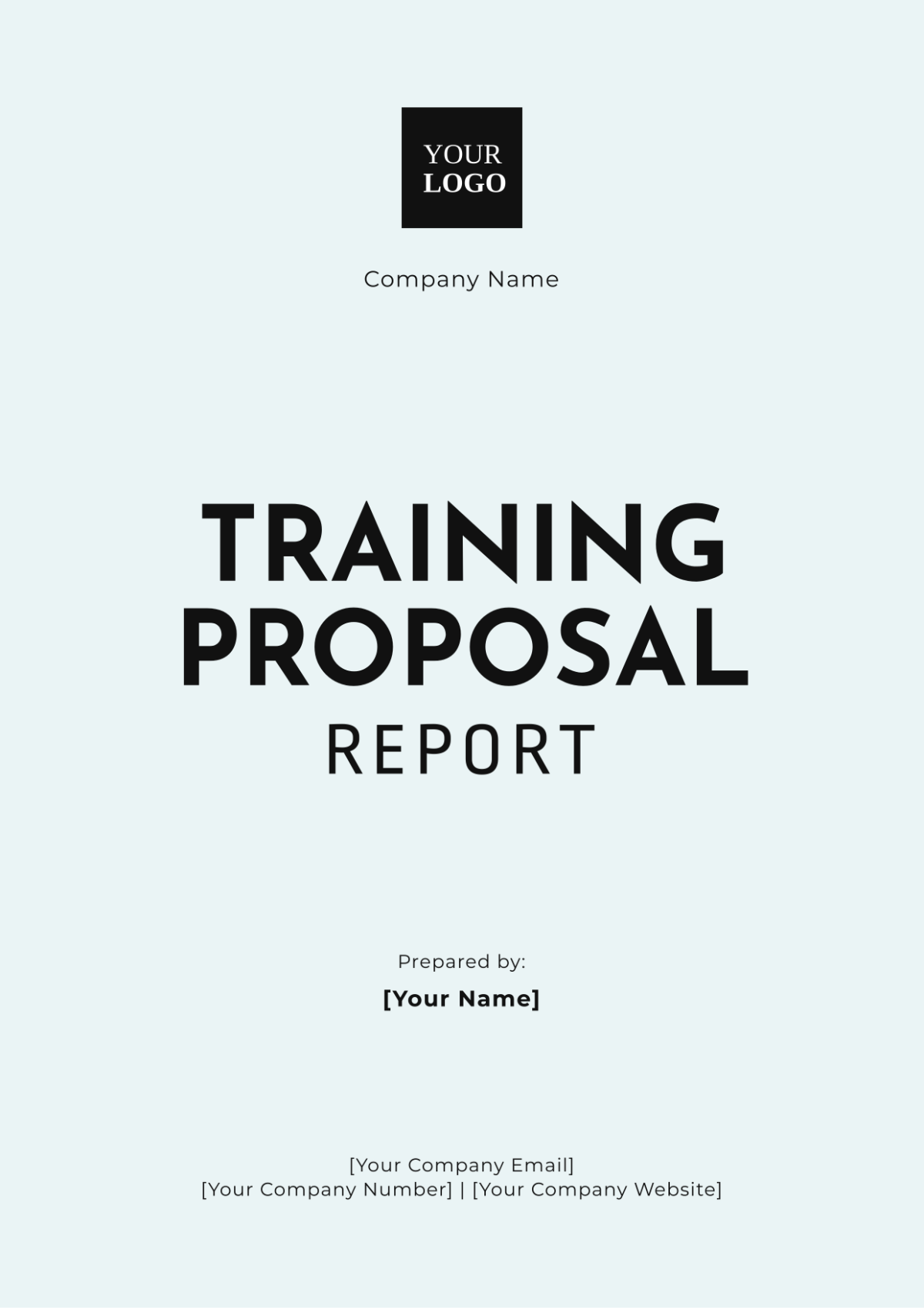 Training Proposal Report Template - Edit Online & Download