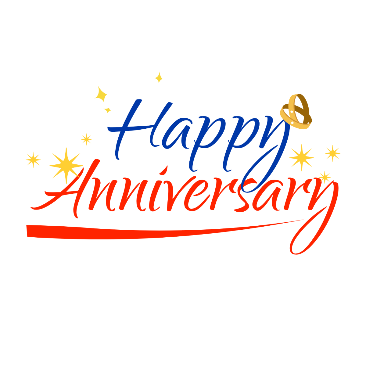 Elegant Happy Anniversary Text - Edit Online | Template.net