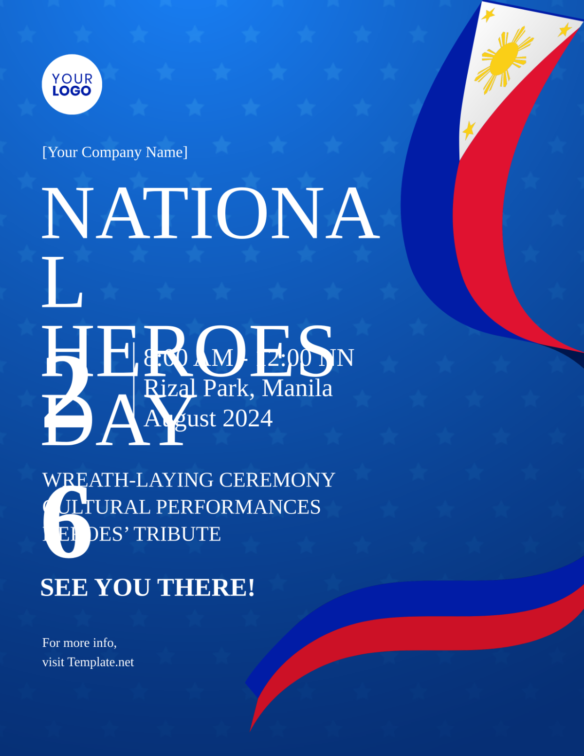 National Heroes Day Flyer Template - Edit Online & Download