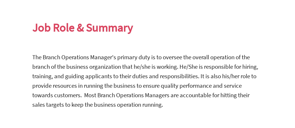 Free Branch Operations Manager Job Ad/Description Template 2.jpe
