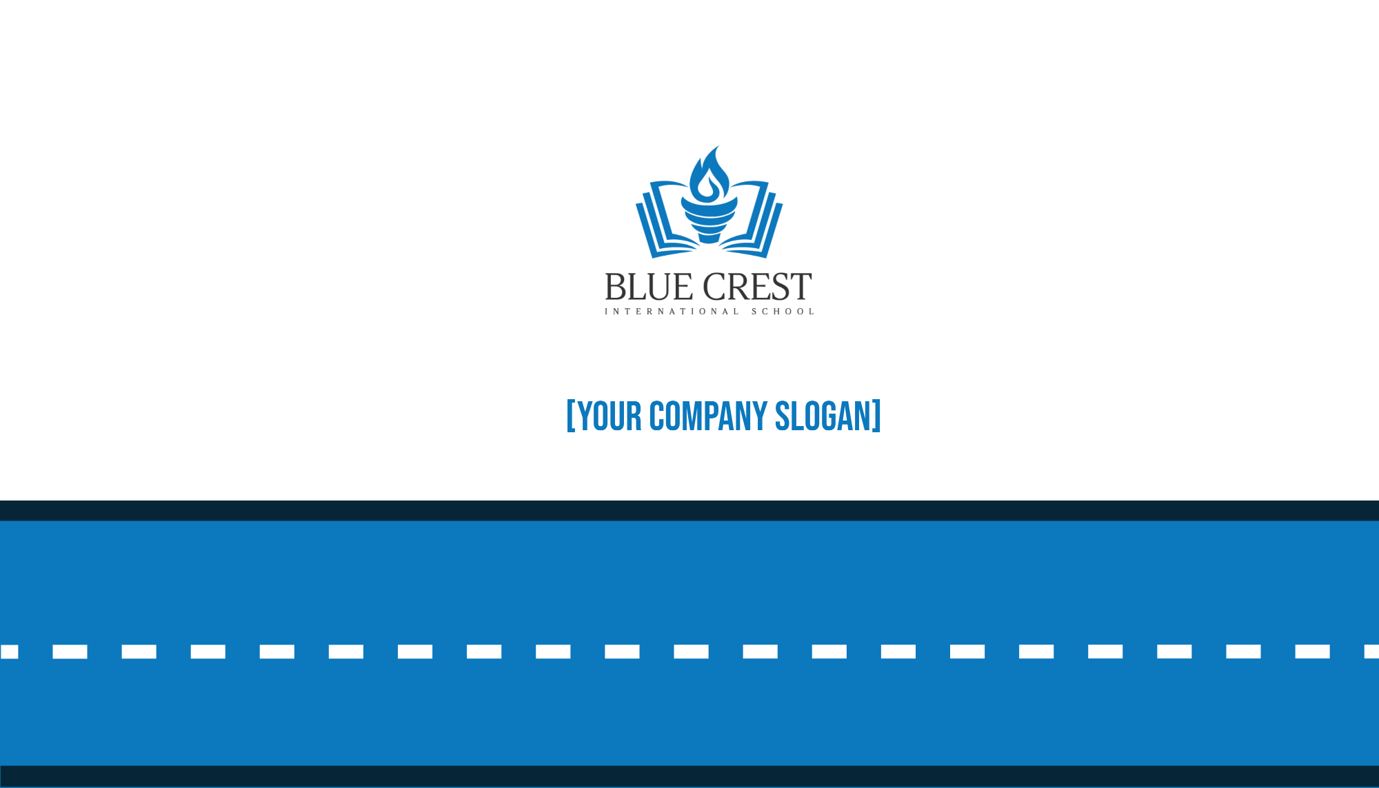 Free School Service Business Card Template to Edit Online