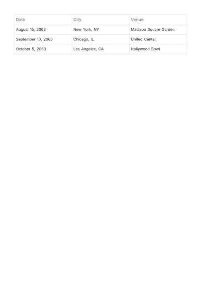 Free Music Artist Press Kit Template to Edit Online