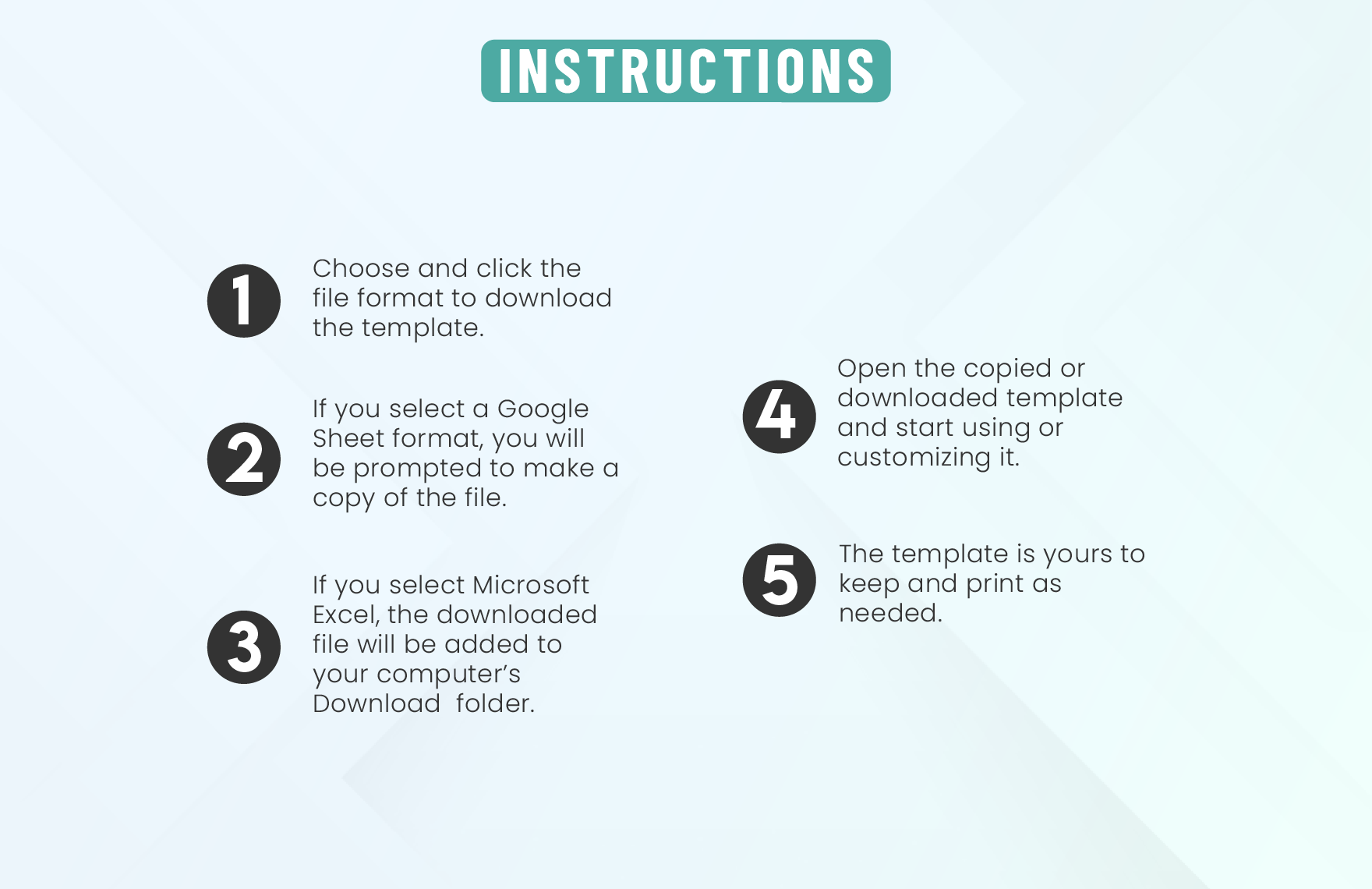 Administration Accounts Payable Template