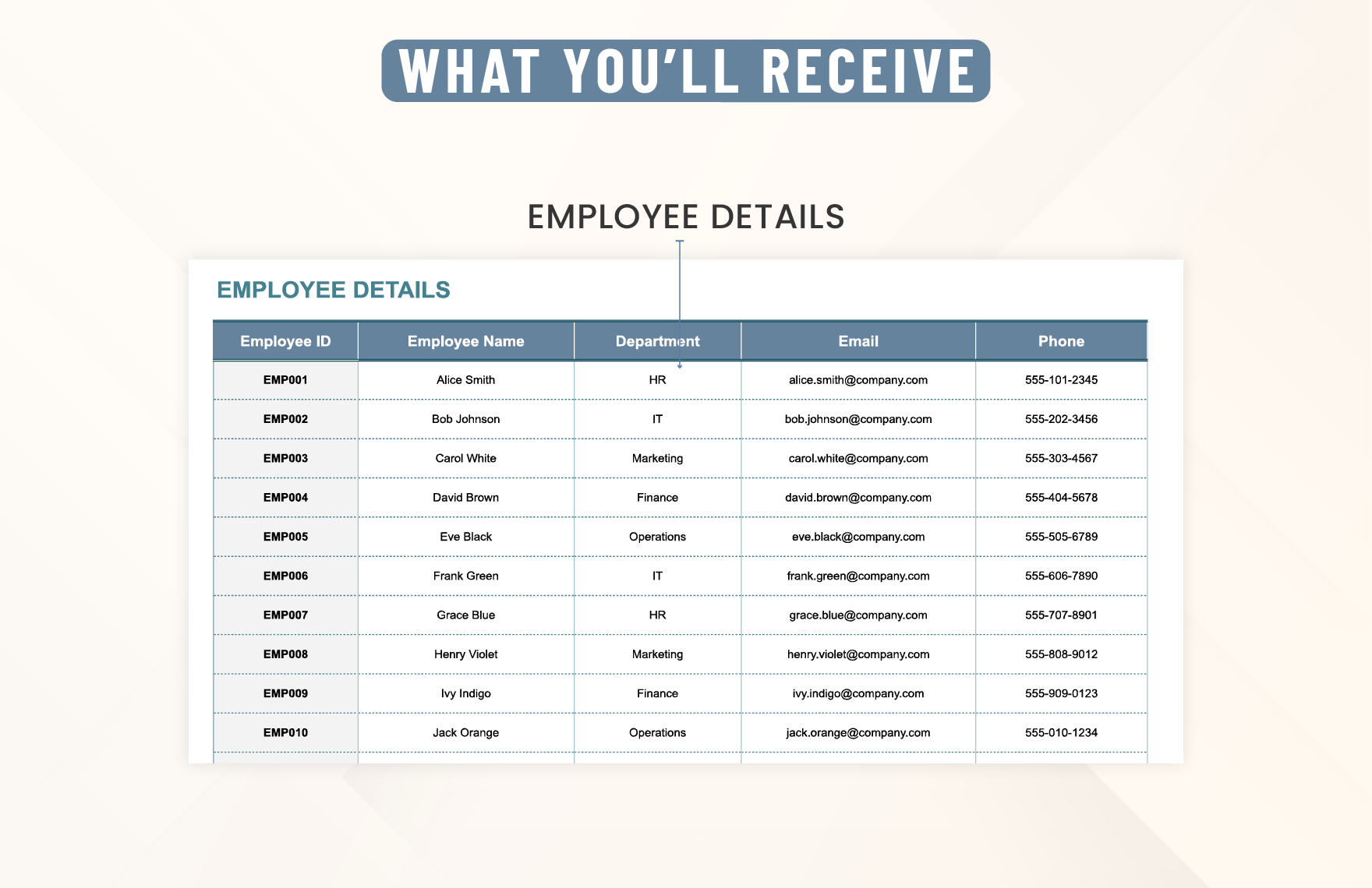 Administration Internal Newsletter Distribution List Template