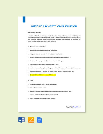 Documentum architect job description