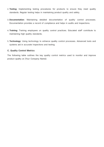 Free Grocery Store Supply Chain Guideline Template to Edit Online