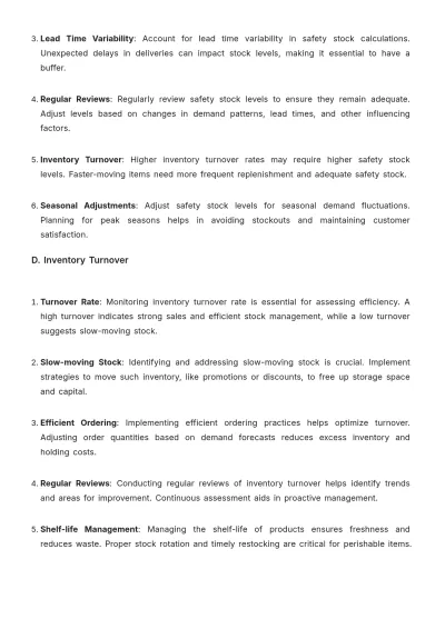Free Grocery Store Supply Chain Guideline Template to Edit Online