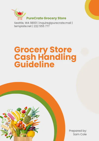 Free Grocery Store Cash Handling Guideline Template to Edit Online