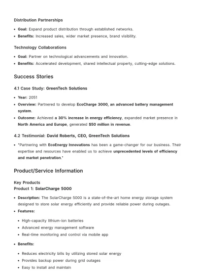 Free Company Press Kit Template to Edit Online