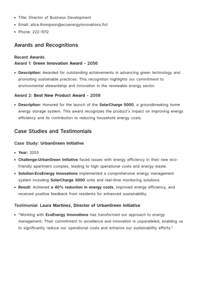 Free Company Press Kit Template to Edit Online