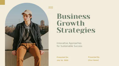 Free Sleek Presentation Template to Edit Online