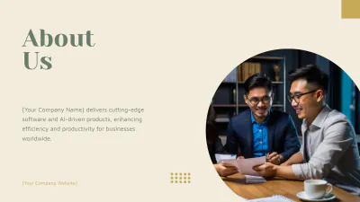 Free Sleek Presentation Template to Edit Online