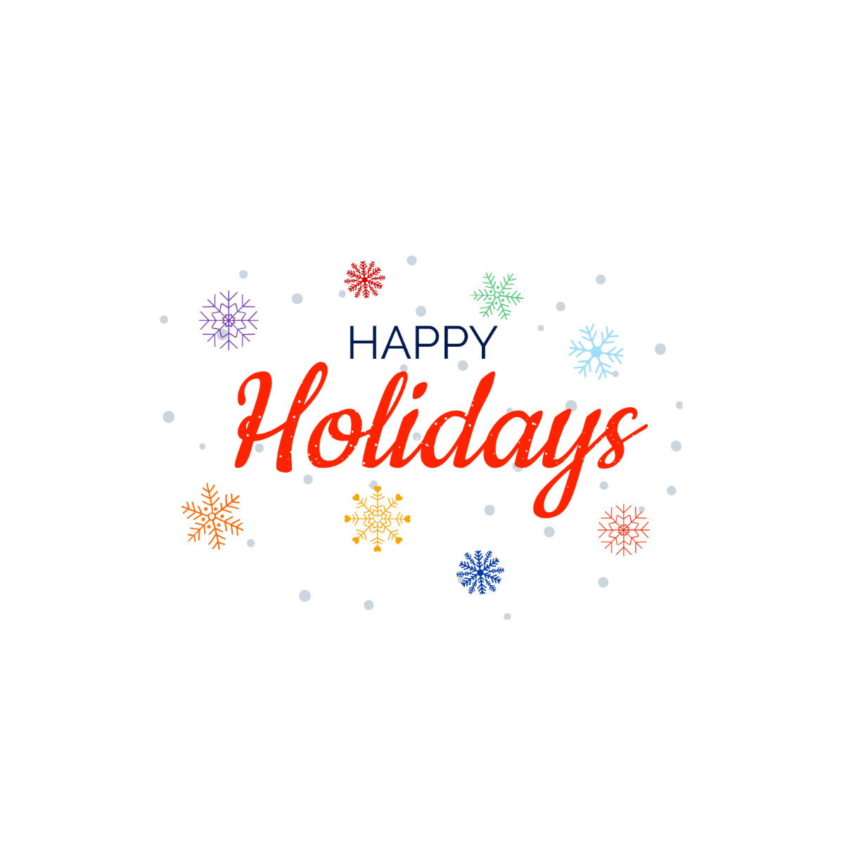 Happy Holidays Quote Text - Edit Online | Template.net