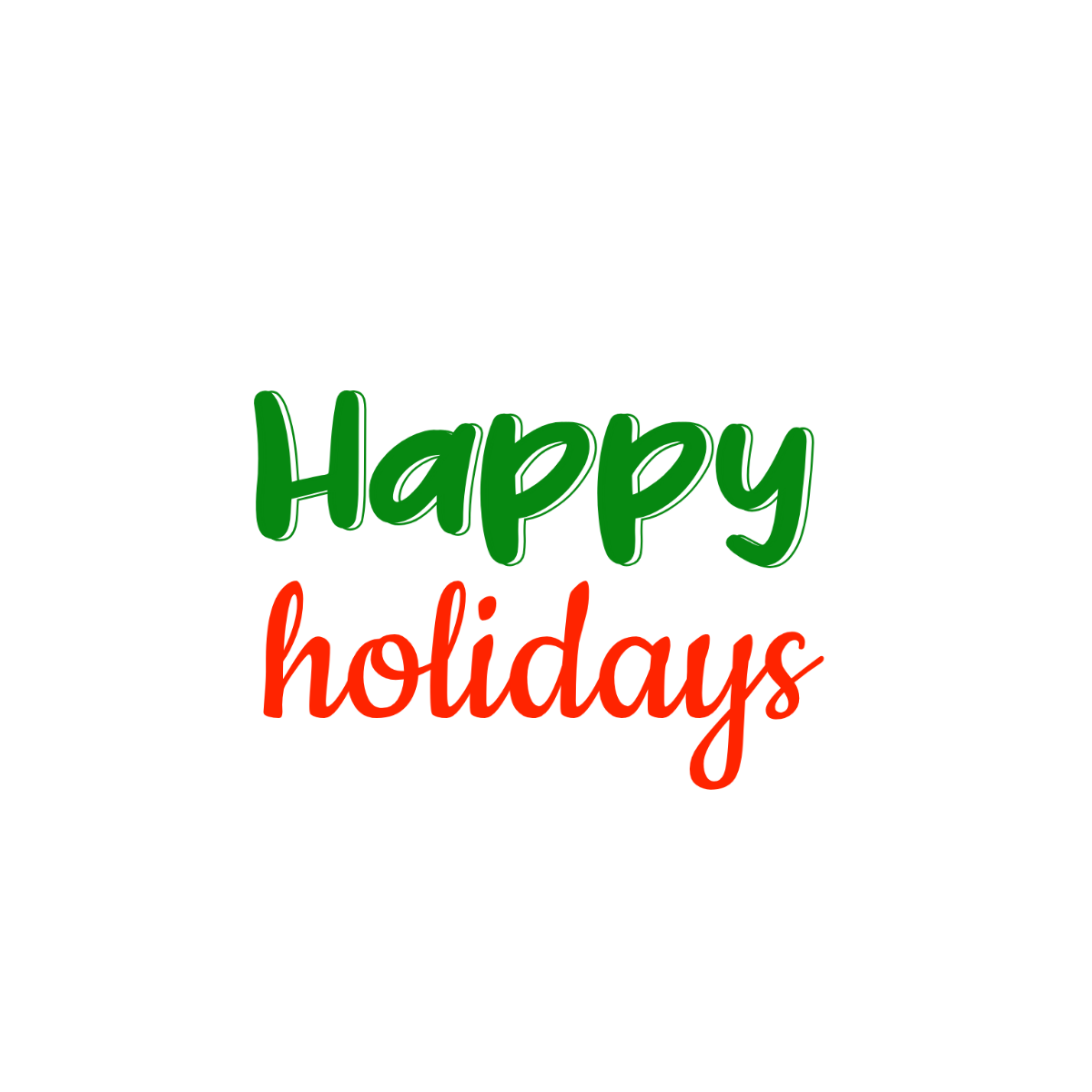 Free Happy Holidays Messages To Customize Online