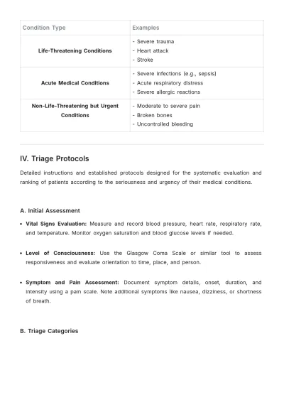 Free Emergency Admission Rules Template to Edit Online