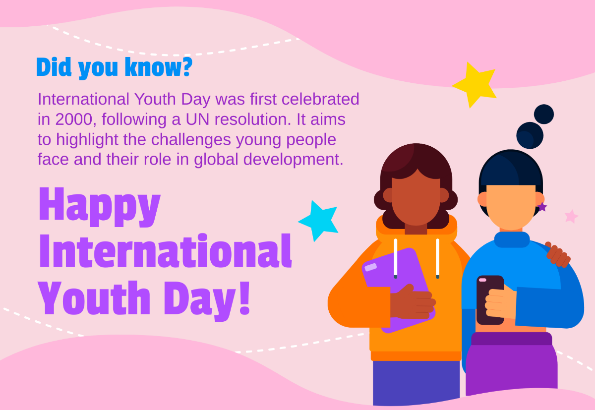 International Youth Day Template - Edit Online & Download