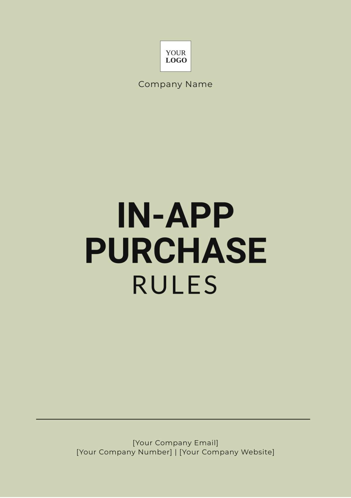 In-app Purchases Rules Template - Edit Online & Download